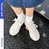 Canvas Shoes Women's Summer New Breathable Black Shoes Versatile with Skirt Little White Shoes Thick Baseplate Shoes
