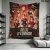 Taylor Swift Taylor'S Version Tapestry Wallmounted Background Cloth Home Decor Homestay Soft Decoration Tapestry Wall Decoration
