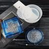 1PC Ashtray Craft DIY Transparent UV Resin Epoxy Silicone Combination Molds for DIY Making Finding Accessories Jewelry