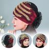 Head Scarf Lace Turban Hats Rhinestone Islamic Under Scarf Solid Color Summer Thin Headscarf  Girls
