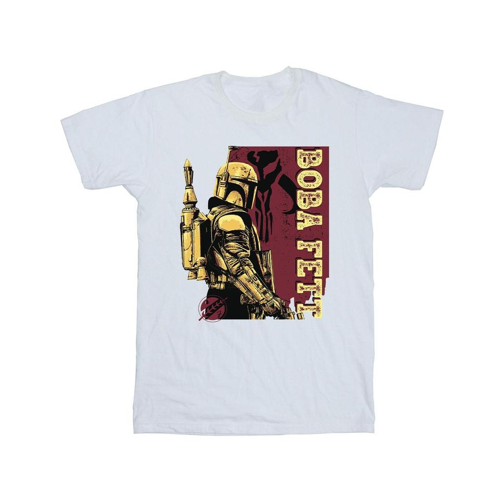 Star Wars Mens The Book Of Boba Fett Western Style T-Shirt