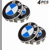 Set of 4 wheel covers 68mm compatible/replacement BMW wheel rim
