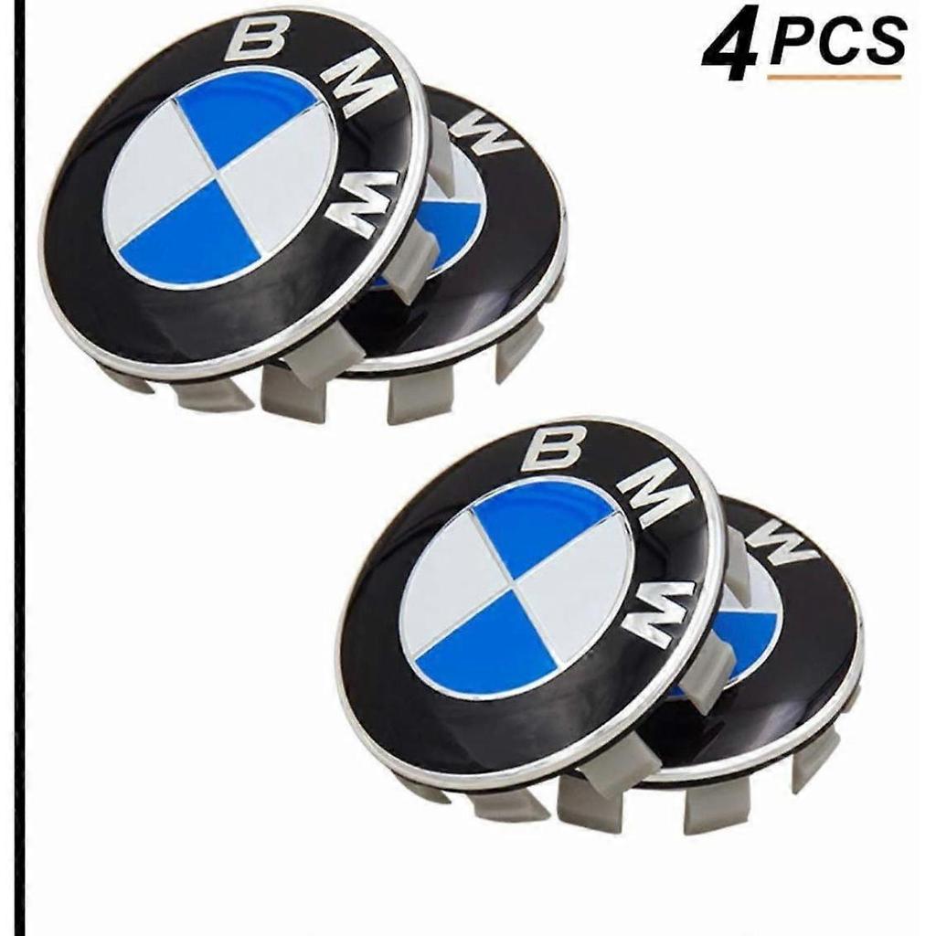 Set of 4 wheel covers 68mm compatible/replacement BMW wheel rim