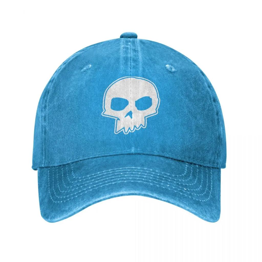 Sids Skull Logo Toy Story Men Women Baseball Caps Distressed Washed Caps Hat Retro Outdoor Running Golf Adjustable Cap