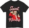 Saint Nicolas Cage Christmas TShirt Funny Jolly Old Saint Nic Vintage Tee Top