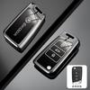 LAR3 Для Skoda Octivia Superb Fabia 1 2 Octavia a7 RS Superb Rapid Yeti Karoq Vision Чехол-оболочка для корпуса брелока автомобильного ключа из цинкового сплава