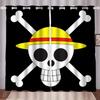Штора One Piece Monkey D Luffy Мультяшная Новый Мир Анимированная Модная Подходит для Спальни Детской Взрослой Комнаты Декорации Подарки