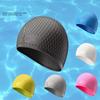 Non-Slip Particle Bubble Swim Cap Water Sports Swimming Head Cover Quality Fashion Bathing Cap