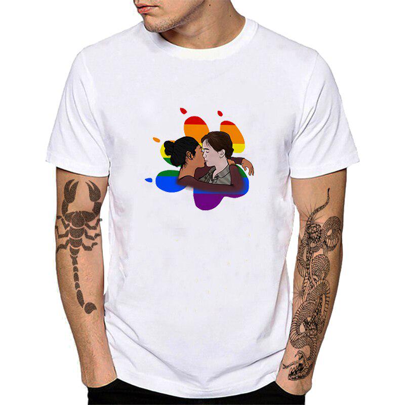 Футболка Last Of Us Part Ii Ellie S Tattoo Lou с принтом жирафа в стиле игры