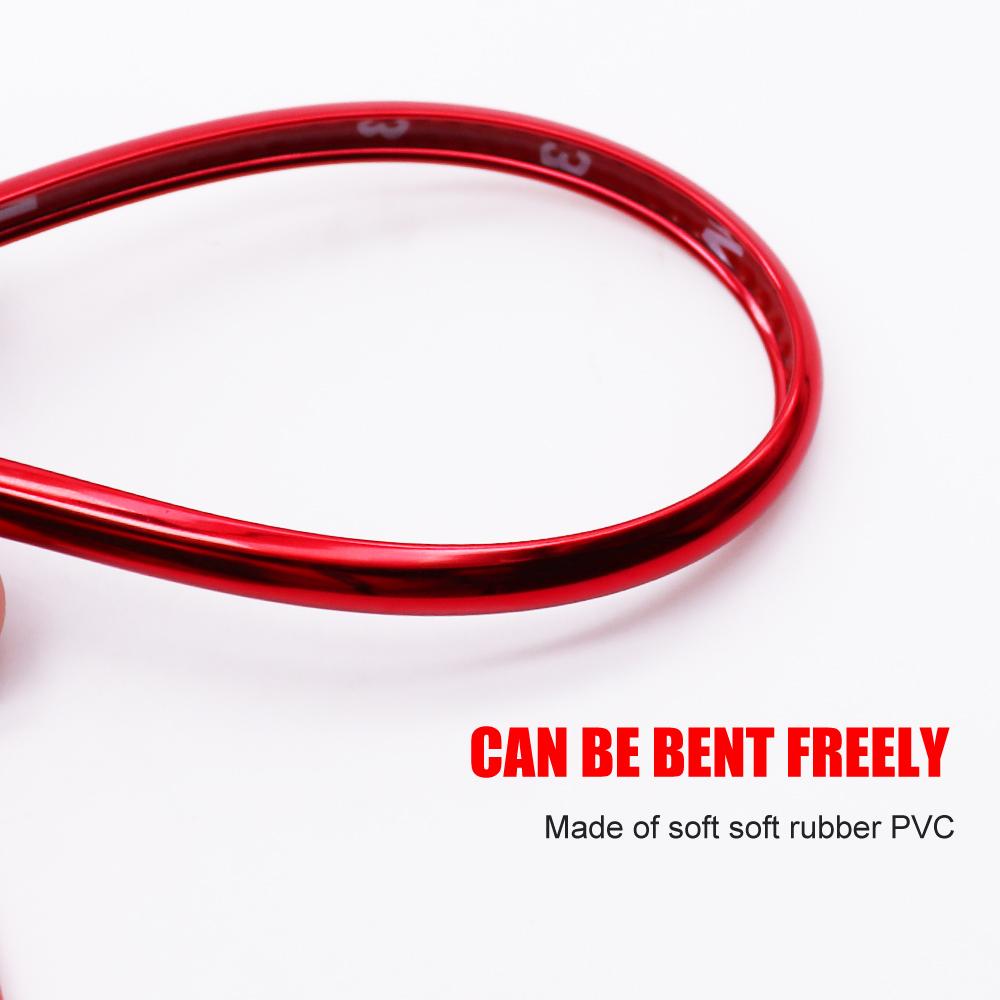 4M Стайлинг Молдинг Автомобильная Решетка Защита От Ударов Накладка на Бампер Защитное Кольцо Для Шин Декоративная Накладка На Автомобиль