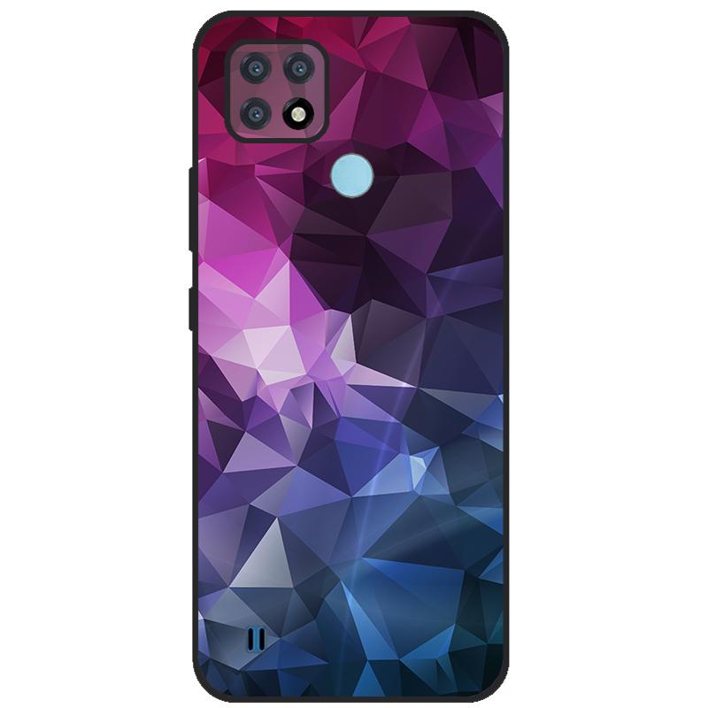 For Realme C21 Case Soft Tpu Silicone Case For OPPO RealmeC21 C 21 Phone Cover Fundas RMX3201 Bumper Case For Realme C21 Cover
