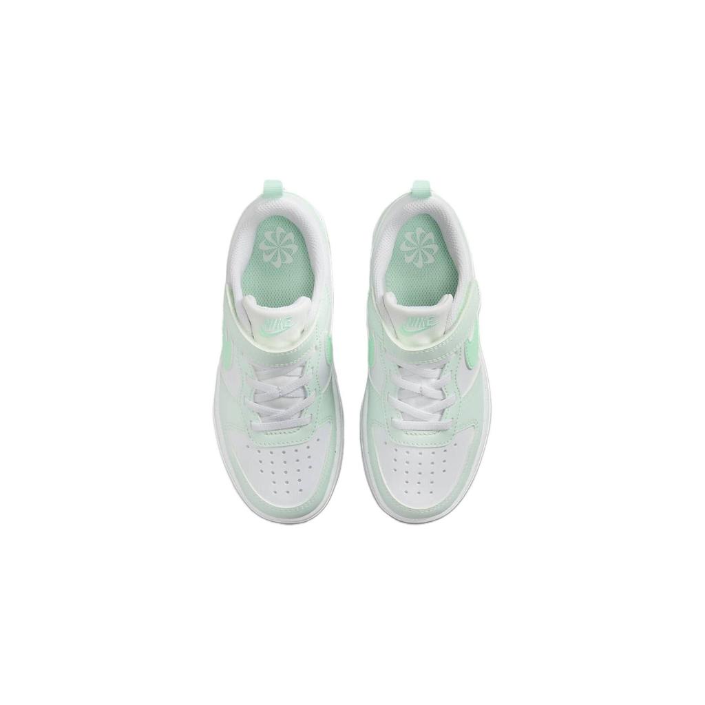 Nike Детские кроссовки Court Borough Low Recraft PS Barely Green, белая мятная пена FZ3541-100