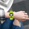 Часы для студентов с большим экраном, светодиодные, водонепроницаемые, регулируемые, многофункциональные, удобные для ношения, квадратный циферблат, светодиодные цифровые часы для повседневной носки