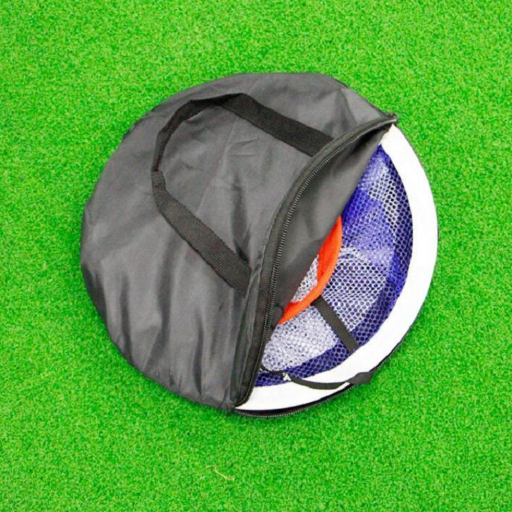2pcs Catch Pocket Golf Chipping Net Foldable Golf Practice Net Compact Chipping Net Outdoor
