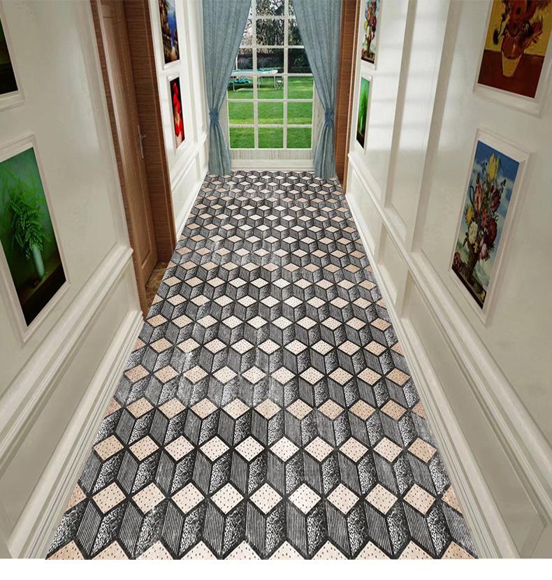 Ковровое покрытие для коридора, ковер для гостиной, ковер для домашних проходов, прихожей, отеля, спальни, прикроватный ковер