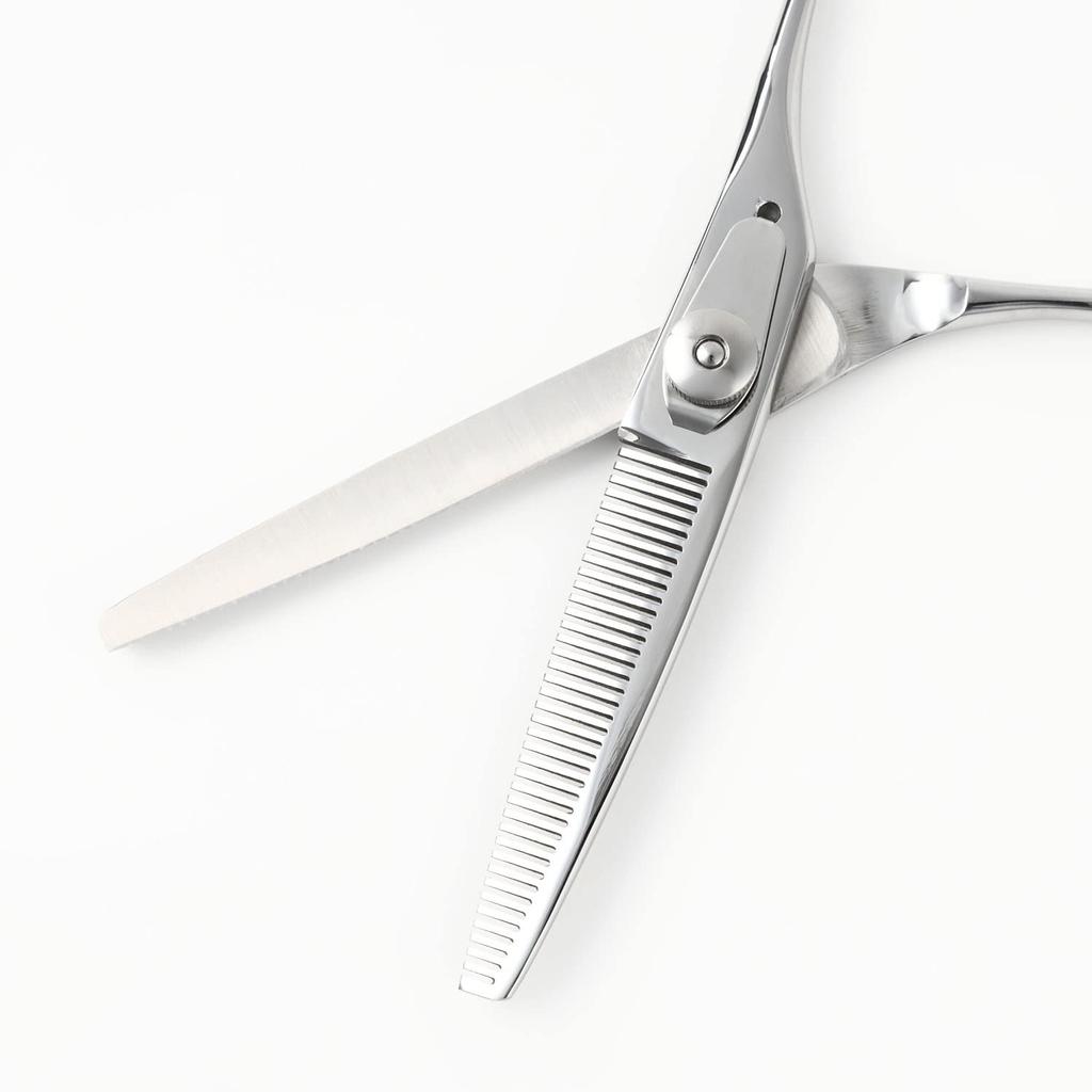 Японские ножницы DEEDS, производитель, специализированный, для прореживания, для домашнего использования, скорость резки около Универсальный (6,0 дюймов, 20%) АЖ-02