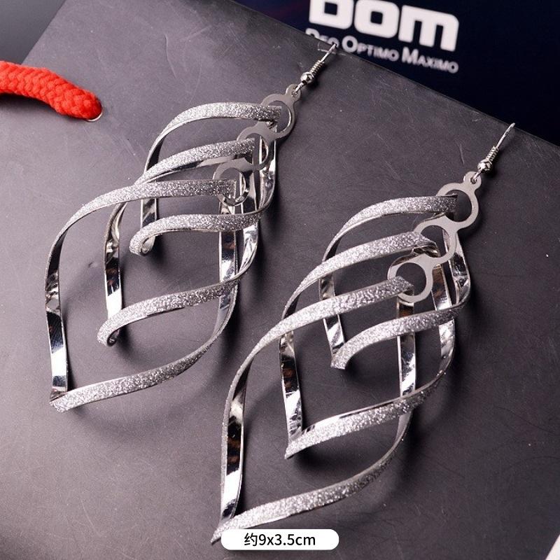 Модные преувеличенные нишевые темпераментные серьги с бахромой, ретро, личностные, универсальные серьги с пайетками, женские длинные украшения для ушей