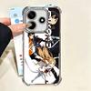 Аниме Sword Art Online SAO Мягкий чехол для телефона для Xiaomi Poco X7 X8 Pro Max X6 X5 X3 F8 Ultra F7 M8 M7 M5S Redmi 15C 15A 15 14C 13C