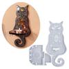 DIY силиконовая настенная форма для подсвечника ручной работы кошка летучая мышь стойка зеркальный подсвечник форма для церемонии благословения