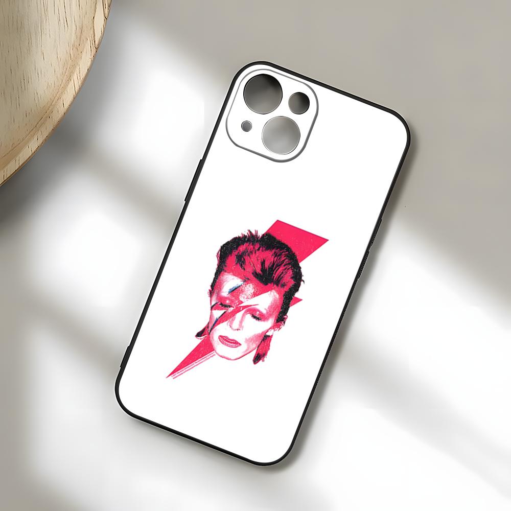 Чехол для телефона Singer D-David Bowie для IPhone 17 Pro Max 15 Pro 16 14 Plus 12 13 Mini 11 Pro Ударопрочный Мягкий Чехол