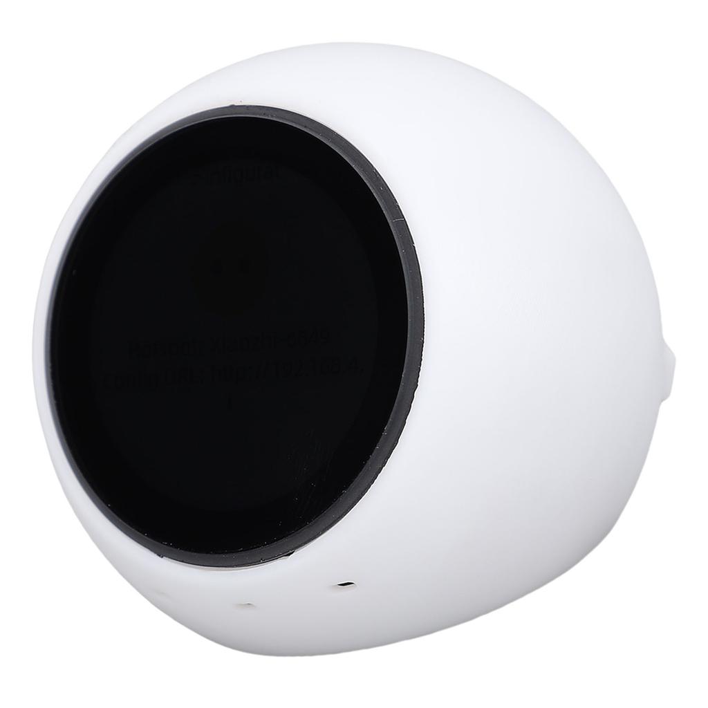 1.28 Inch Display Desk Robot with Voice Wake Up, Play Music Video Wifi Weather Clock