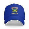 Montego Bay Jamaica Jamaican Flag Banner Art Baseball Cap yk Cool Unisex Adult Trucker Hat Sun Print Hunting Camping Baseball Caps