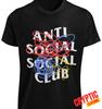 Снова Отменено Антисоциальная Футболка Social Club Футболка S-3XL Для Мужчин И Женщин ПОДАРОК