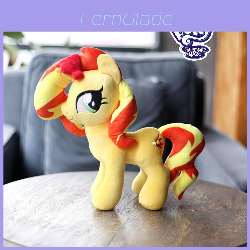 Очаровательная плюшевая кукла-единорог Радуга My Little Pony, мягкая и приятная на ощупь игрушка для девочек