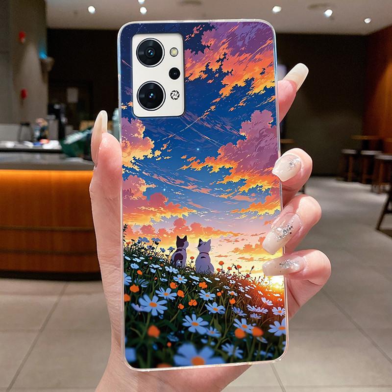 Чехол для OPPO Reno7 A Reno 7A CPH2353 / Reno9 A Reno 9A Чехол Япония Роскошный Дракон Милый Крутой Мальчики Девочки Мягкий Силиконовый ТПУ Чехол