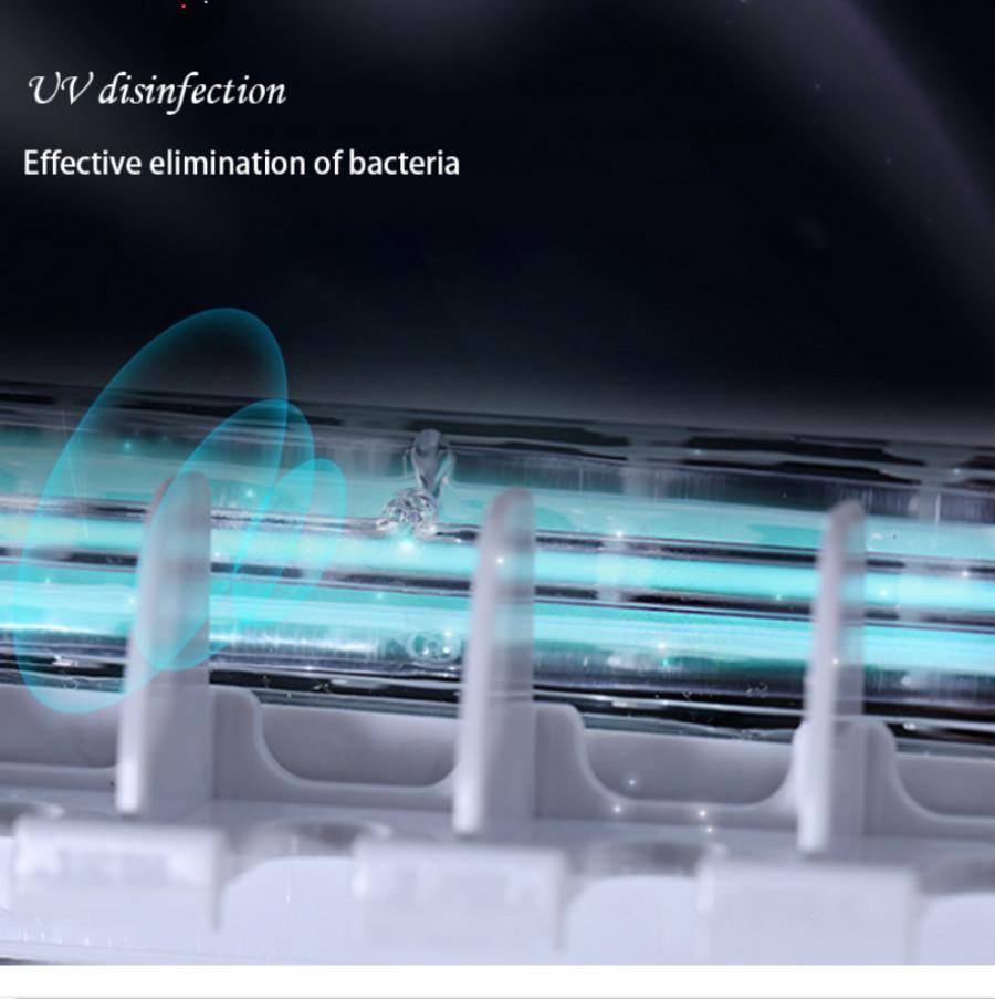 Antibacteria UV Toothbrush Holder Automatic Toothpaste Dispenser Sterilize Bathroom Accessories Tool