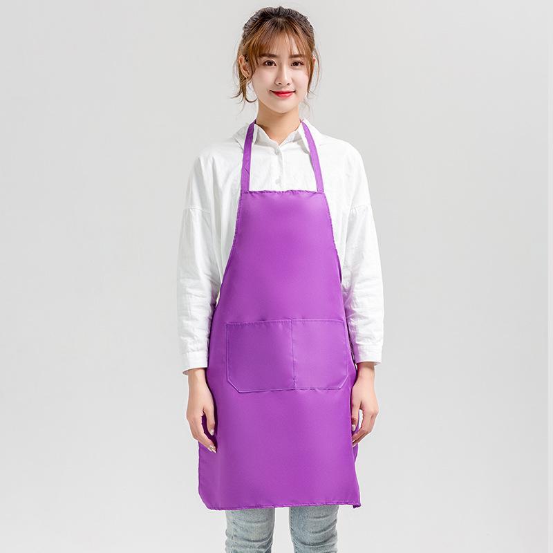 Индивидуальные фартуки цвета персиковой кожи: Современные однотонные цвета с персонализированными логотипами — идеально подходят для подарков и рекламы.