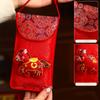Chinese Style Good Lucky Money Bag Cartoon Gift Envelopes Cloth Red Envelope  New Year Gift