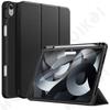 Case For iPad Air 13 11 M4 inch Pencil Holder Trifold Stand Smart Soft TPU Auto Wake/Sleep Back Shell Cover