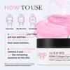 Almafirm Collagen PDRN Hydrating Hydrogel Eye Patches 60 Pcs Anti-Wrinkle Firming Dark Circle Remover Fast Absorbing Travel Size