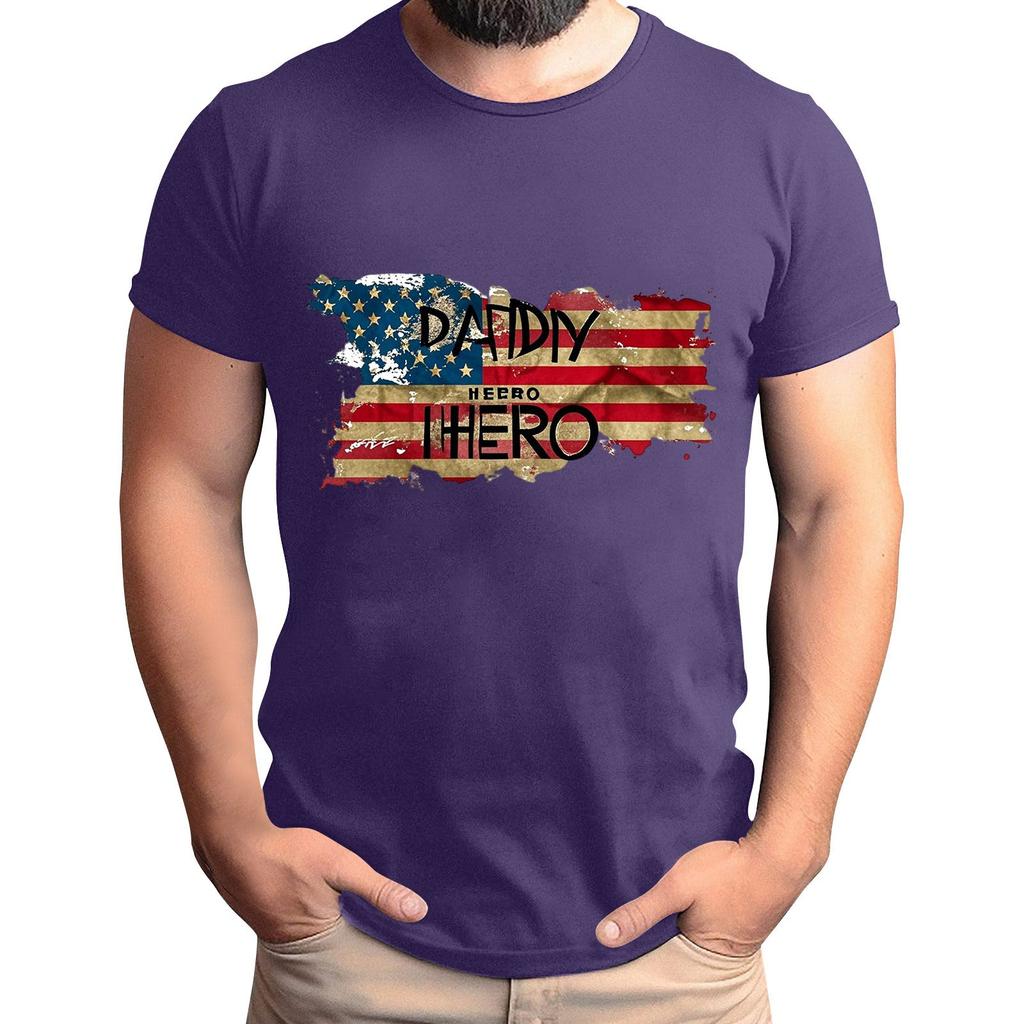 Мужская футболка с принтом флага, мужской свободный повседневный топ с короткими рукавами