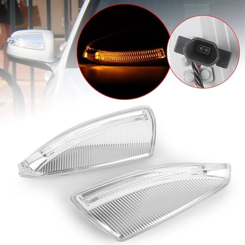 LED Car Rearview Mirror Turn Signal Light For Mercedes-Benz C Class W204 S204 For Viano VITO W639 W164 ML300 ML500 A2048200821