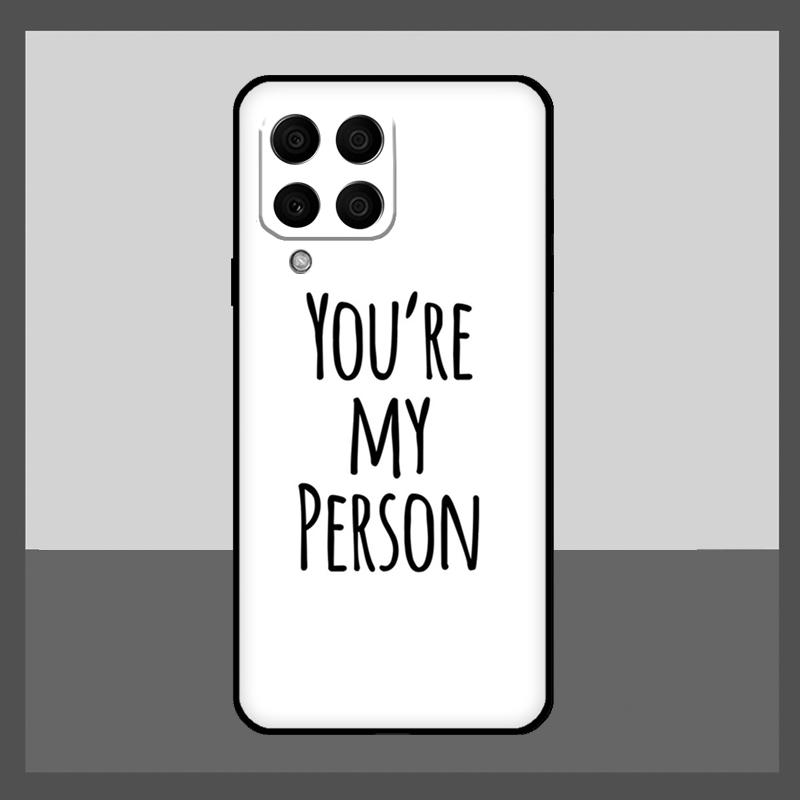 Анатомия Грей Ты мой человек Чехол Для Samsung Galaxy M31 M21 M13 M33 M53 M15 M35 M55 M16 M36 M56 M12 M32 M52 M14 M34 M54