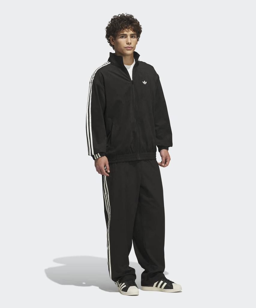 Adidas Skateboarding Vintage Super Firebird Track Top - Black:Cream White / Ks9189