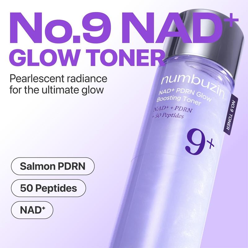 NUMBUZIN Тонер для сияния кожи No.9 NAD+ PDRN 150 мл