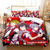 3D Аниме Idolmaster SideM Постельный комплект Пододеяльник Простыня Набивной Постельный комплект Наволочка Кровать Полный Двуспальный Кинг-сайз Одеяло Спальня