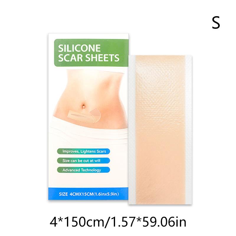 1 рулон силиконовых пластырей от шрамов, силиконовые пластыри от шрамов, самоклеящаяся лента для покрытия шрамов, уход за кожей, водонепроницаемая и дышащая