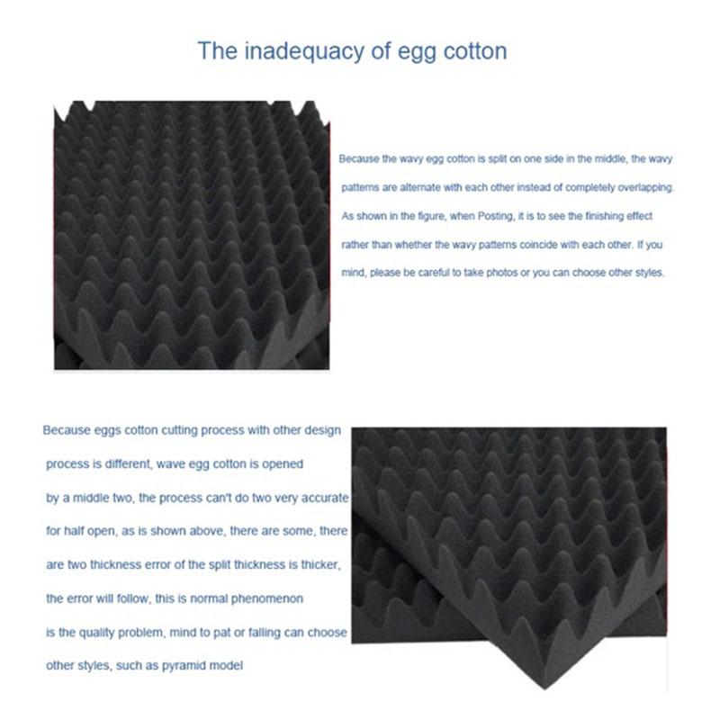 Звукоизоляционная пена, акустическая стеновая панель, звукоизоляционная пена, настенная плитка для студии