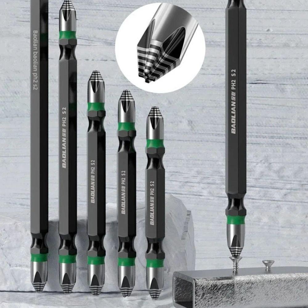 Impact Resistance Magnetic Hex Bit Cross Drill Bit For Electric Driver Power Tools
