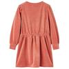 Kids Dress with Long Sleeves Medium Pink Size 104