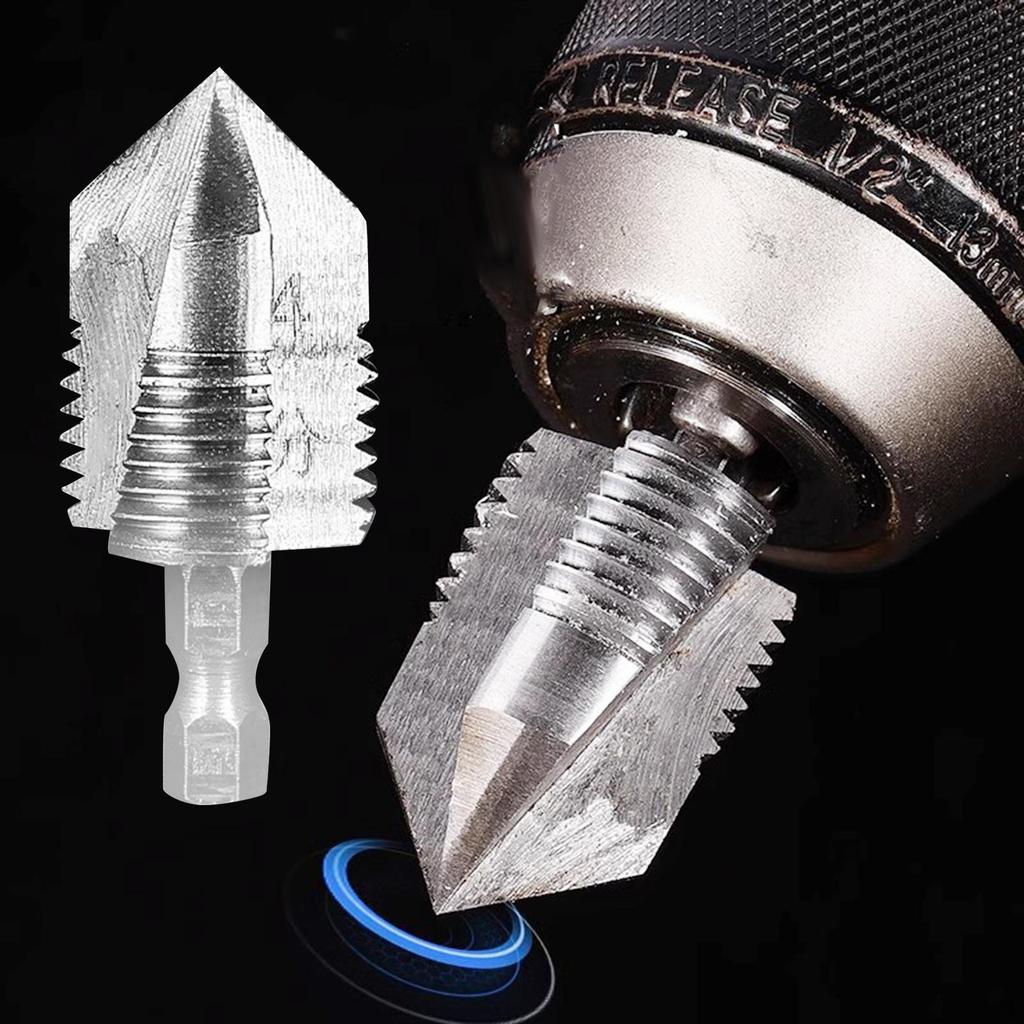 Резьбонарезной станок для ПВХ-труб, открывалка для резьбы, универсальный аксессуар, сантехнические инструменты для повторной нарезки резьбы