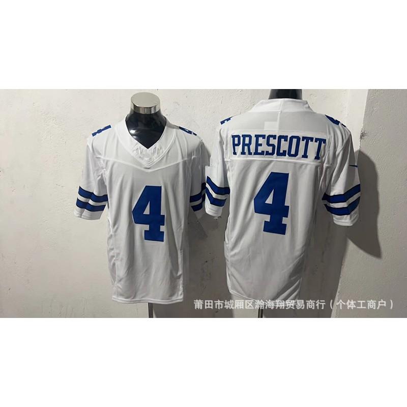 3rd Gen Cowboys Football Jersey Embroidered Rugby Game Shirt Men Women