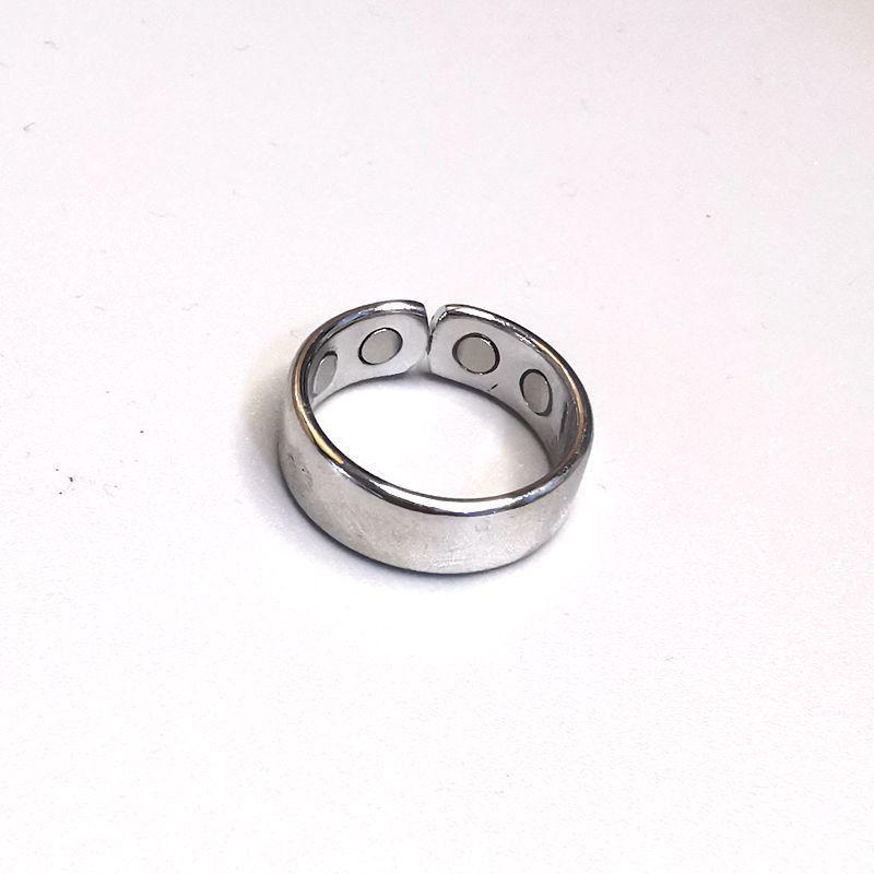 Точечное персонализированное мужское кольцо для здоровья с магнитным полем, гальванизированное розовым золотом