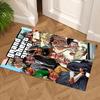 Grand Theft Auto Floor Rug Office Rug Suitable for Foyer Living Rooms Dining Room Bedrooms Anti-slip Rug Office home decor