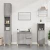 VidaXL Bathroom Cabinet Sonoma Grey 30x30x100 Cm 819810