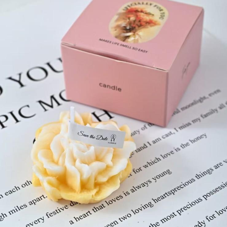 Сувенирная ароматерапевтическая свеча ко Дню матери в форме гвоздик, ароматическое украшение для создания атмосферы, подарок на День учителя